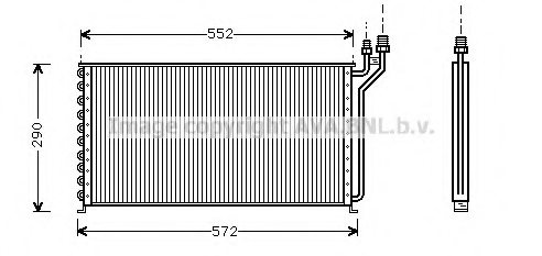 PRASCO PE5170 Condenser, air conditioning